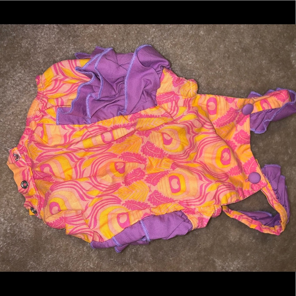 Ricrac and ruffles 0/3 bubble